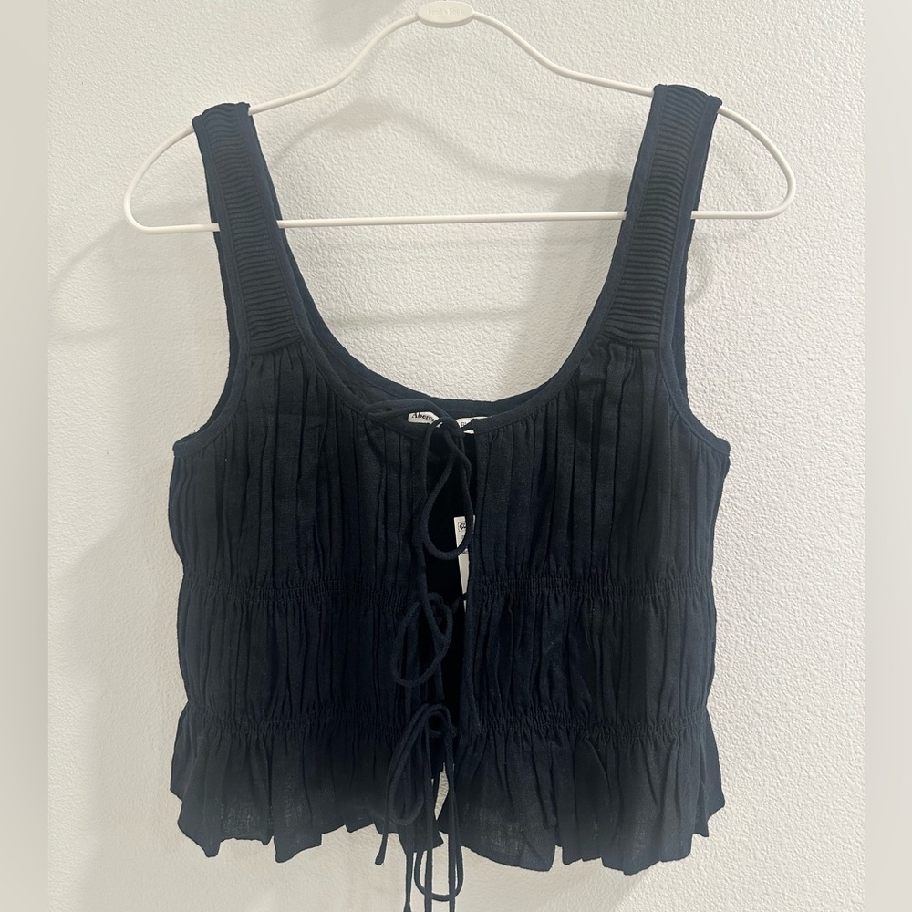 Abercrombie and Fitch Cami
Ruched Tie-Front Cami